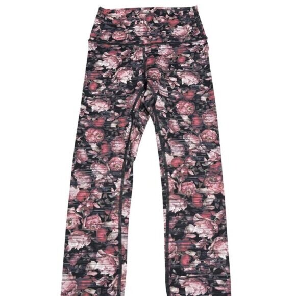 LULULEMON Wunder Under Hi-Rise Tight Nulux Peony Multi Sz 4 - Picture 6 of 9